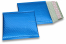 Luchtkussen enveloppen ECO metallic - donkerblauw 165 x 165 mm | Enveloppenland.be