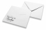 Trouwkaart enveloppen - Wit + reserva la fecha | Enveloppenland.be