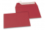 114 x 162 mm -  Donkerrood gekleurde papieren enveloppen  | Enveloppenland.be