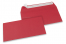 110 x 220 mm - Rood gekleurde papieren enveloppen  | Enveloppenland.be