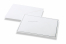 Rouwkaart enveloppen - Wit + dubbele rand | Enveloppenland.be