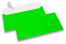 Neon enveloppen - groen, zonder venster | Enveloppenland.be