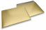 Luchtkussen enveloppen ECO mat metallic - goud 320 x 425 mm | Enveloppenland.be