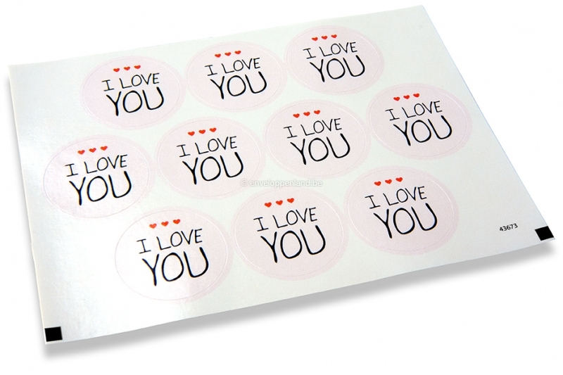 Sluitzegels liefde - I love you