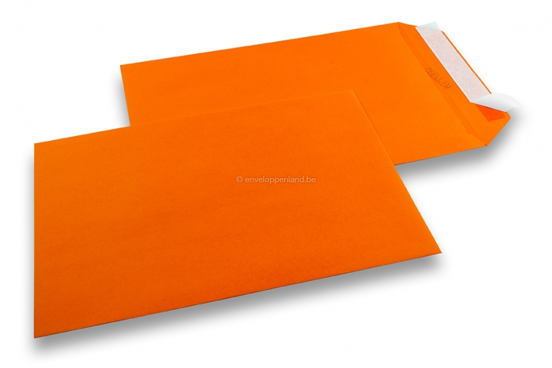229 x 324 mm - Oranje gekleurde enveloppen papier