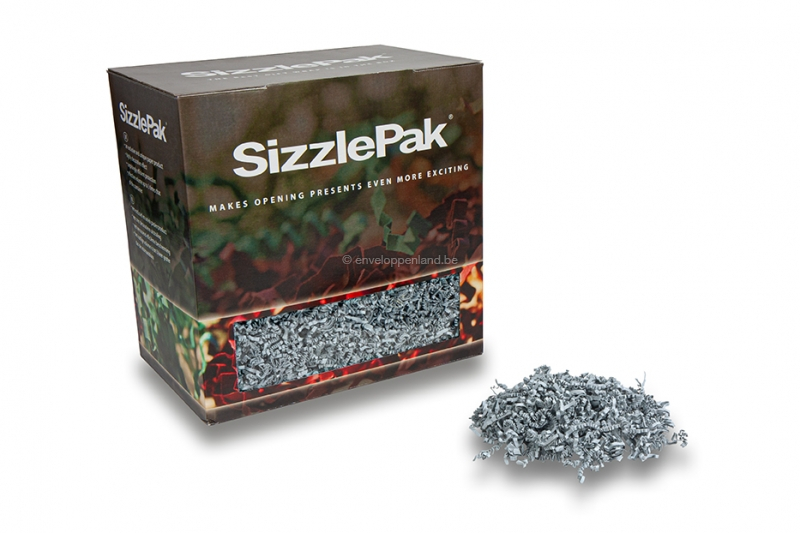 Opvulmateriaal SizzlePak - Grijs (1.25 kg), 80 grams papier