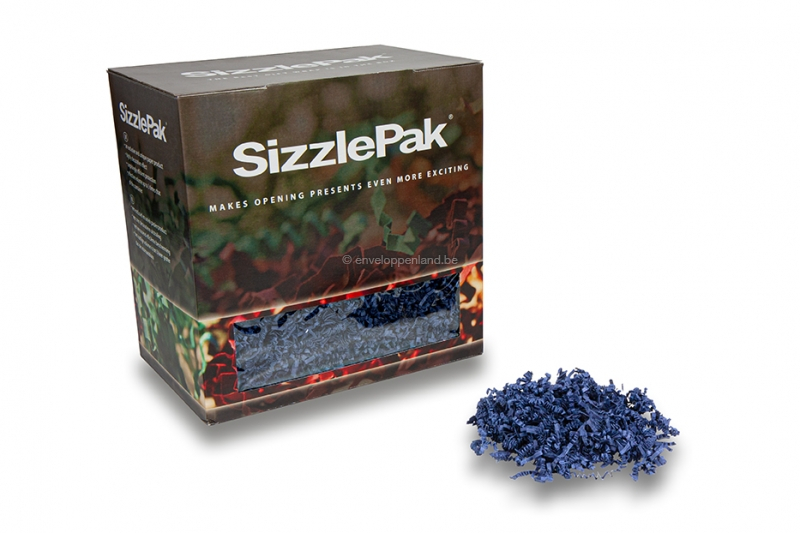 Opvulmateriaal SizzlePak - Donkerblauw (1.25 kg), 80 grams papier