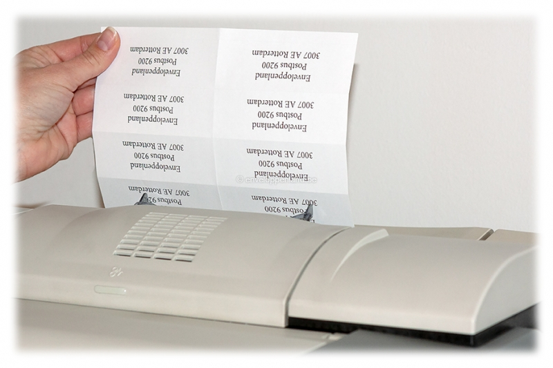 Etiketten voor laserprinters (wit)