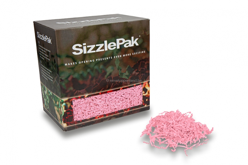 Opvulmateriaal SizzlePak - Lichtroze (1.25 kg), 80 grams papier