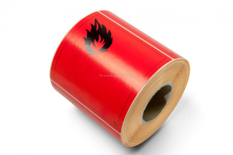 Waarschuwingsetiketten - Licht ontvlambaar