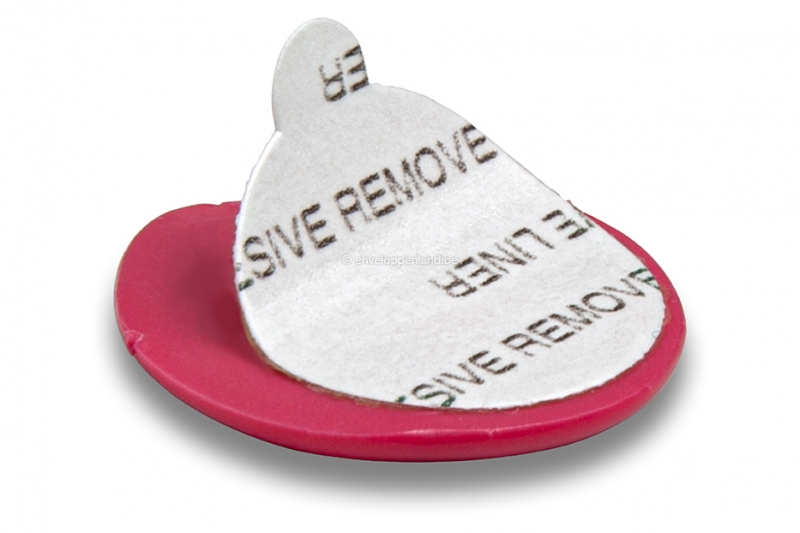 Lakzegels - sticker op achterzijde