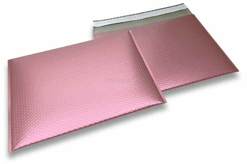 Luchtkussen enveloppen ECO mat metallic - rosé goud 320 x 425 mm