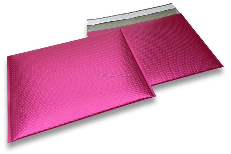 Luchtkussen enveloppen ECO mat metallic - roze 320 x 425 mm