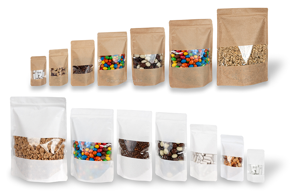 Stazakken kraft met venster