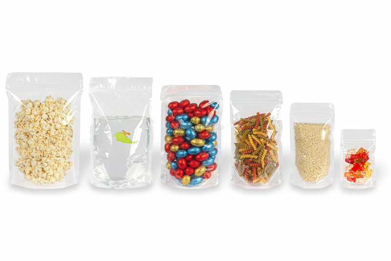 Stazakken transparant