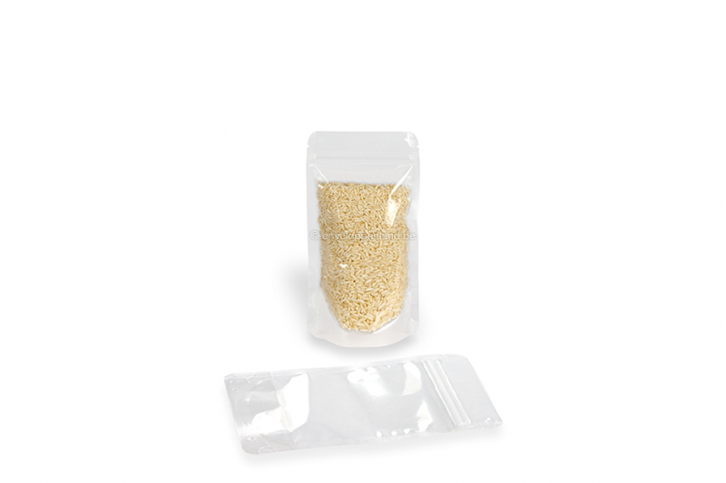 Stazakken transparant - 110 x 185 x 70 mm, 250 ml