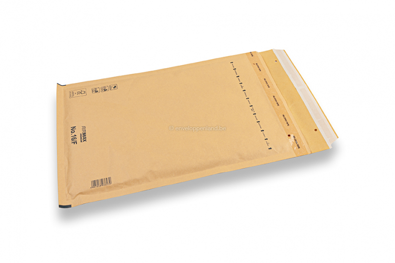 Bruine luchtkussen enveloppen (80 grs.) - 220 x 340 mm (F16)