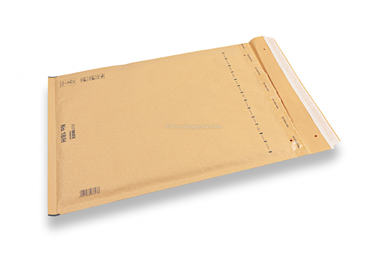 Bruine luchtkussen enveloppen (80 grs.) - 270 x 360 mm (H18)