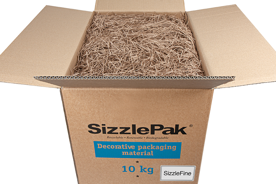 Opvulmateriaal SizzlePak Fine - Bruin kraft (naturel) (10 kg)