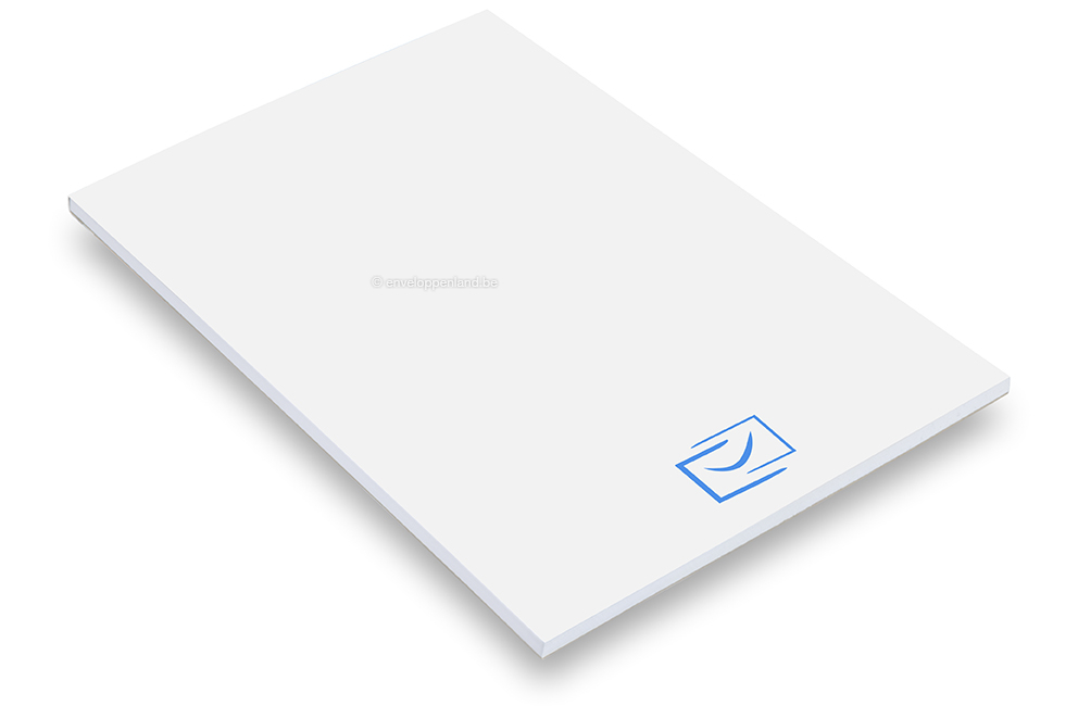 Bedrukte schrijfblokken - 210 x 297 mm, zonder omslag