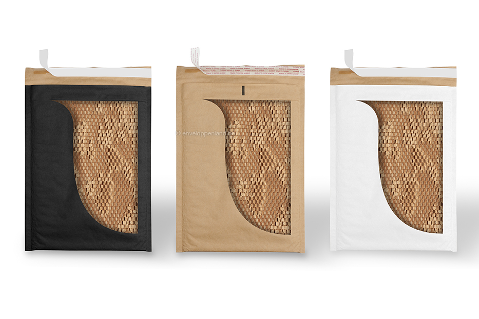 Papieren honingraat luchtkussen enveloppen