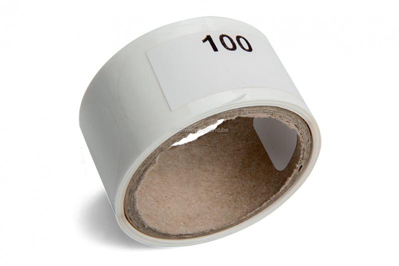 Sluitzegels transparant - per rol